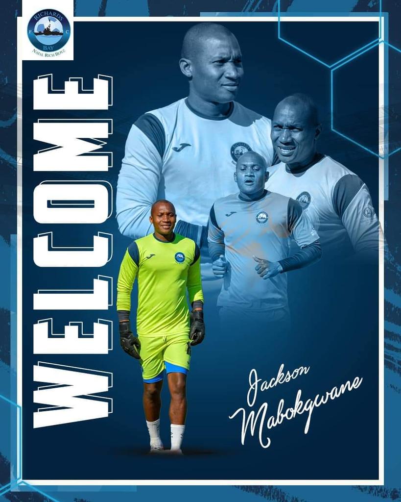 New beginnings ✅

Thank you <a href="/RichardsBayFC_/">Richards Bay FC</a> for the opportunity 🙏🏾 

Looking forward to a successful stay 🩵⚽🙏🏾

God is Great Namanje☝🏽

The Journey Continues...
