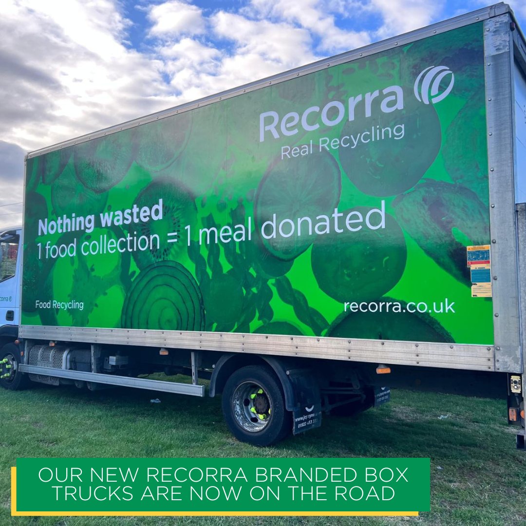 🚚 Introducing Our Newly Branded Recorra Trucks 🚚

We’re thrilled to announce that our newly branded Recorra trucks are on the roads, now collecting from our amazing clients! Have you seen them out and about promoting our coffee cup, coffee ground &amp; food recycling services?
