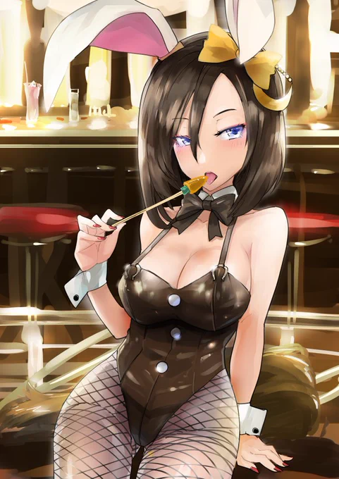 バニーの日なので過去絵バニーウマ娘絵はる 