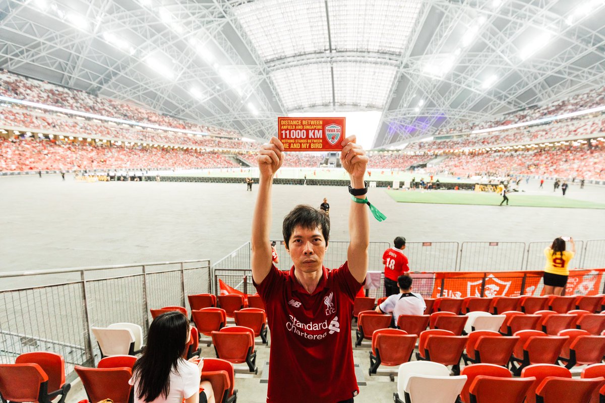 I have no scarf #LFCpreSeason