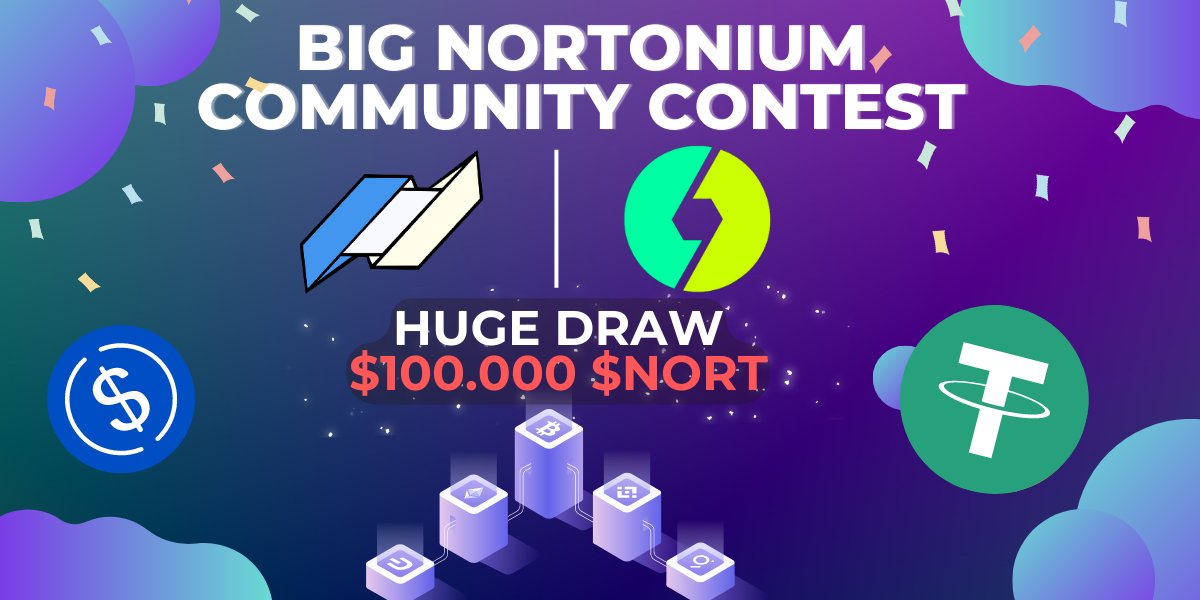 🎉🚀 Participate in our MEGA CONTEST and win 100,000 $NORT tokens! 🤑💰

taskon.xyz/campaign/detai…

🏆 This is a chance to become a real millionaire, and maybe even richer! 💎🤩 Take part in the biggest competition among crypto enthusiasts and get a chance to win a huge amount of