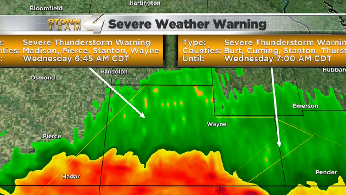 Wayne County severe weather alert.  For more details click here. ktiv.com/interactive-ra…