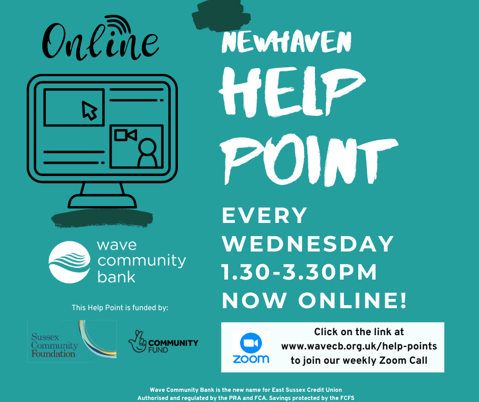 WaveCommBank's tweet image. Our Newhaven Help Point is now online whilst we recruit a new member of staff.
Just click on this link to join the zoom call between 1.30-3.30pm.
zurl.co/mTvZ  

#Newhaven #HelpPoint #bankonwave #letstalk #savings  #loans #online #zoom