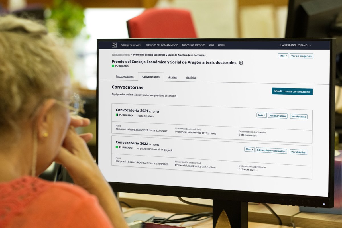 SDA_aragon's tweet photo. El #EquipoSDA trabaja en el diseño, desarrollo técnico y mejora continua de las herramientas digitales del @GobAragon, que hacen posible que la administración preste servicios a la ciudadanía. En el #BlogSDA explicamos cómo funciona este ecosistema digital https://t.co/5fqAauygtg https://t.co/nJHrECr2c1