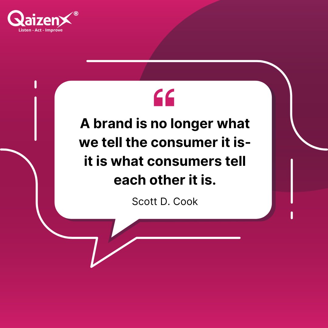 Undoubtedly, word-of-mouth is the most potent marketing channel.

Our tool helps you effectively listen to your customers. Learn more at: lnkd.in/enAs9aq

#CustomerConversations #ListeningToCustomers #CustomerFeedback #StakeholderInsights #CustomerEngagement #QaizenX