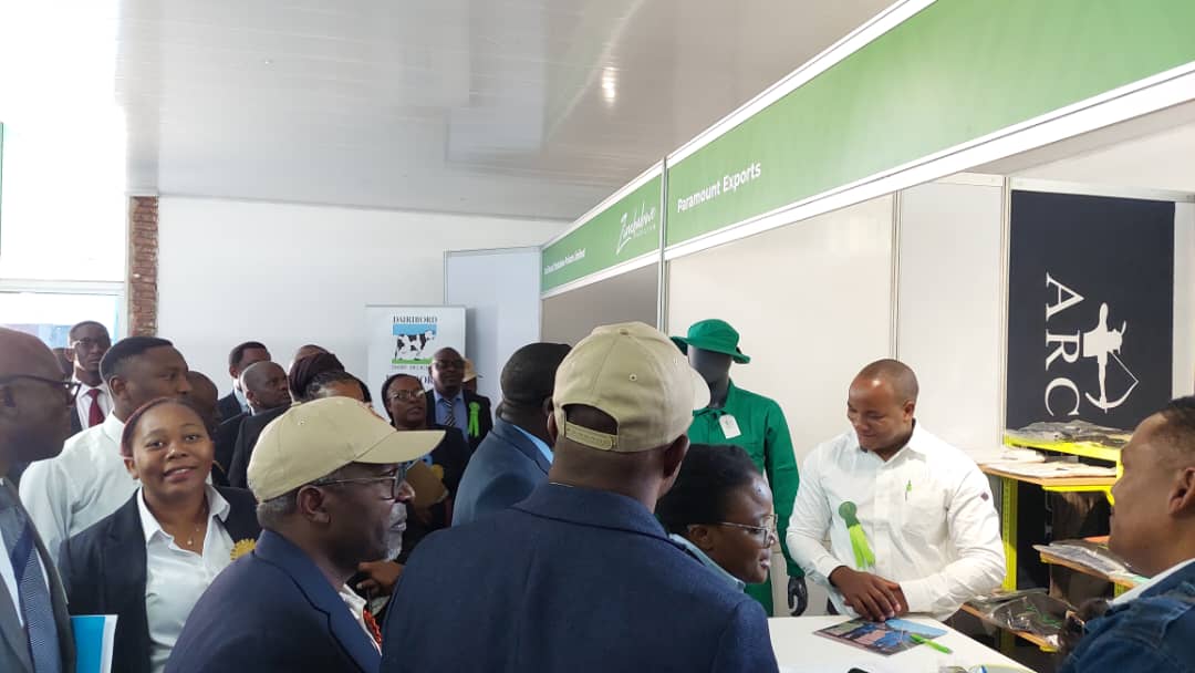 ZimTradeAlerts's tweet photo. The Zimbabwe pavilion is a hive of activity at the Zambia Agric &amp; Commercial Show which opened today in Lusaka. Demand for Zim 🇿🇼  products growing in the market, thanks to a long history of high quality https://t.co/BOfranzNWi