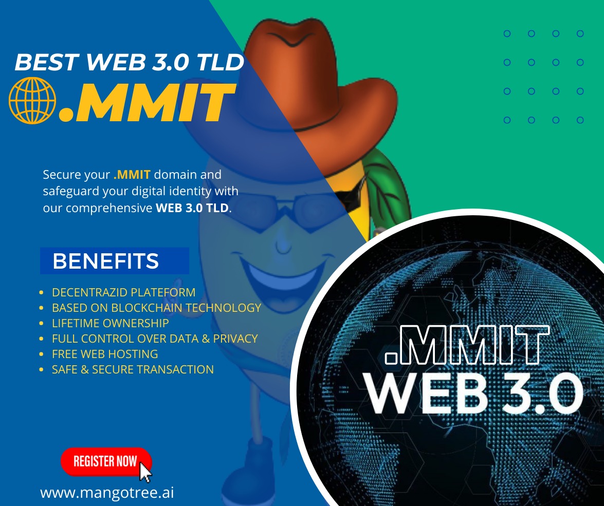 mangotrees_'s tweet photo. 📷"Web3 domain" at a specific price of $45📷
📷Join us now at https://www.mangotree.aiand make history in the decentralized world! 📷📷📷📷📷
For More Information : 📷📷📷

#Mangotree #Autopool #NonworkingIncome #WorkingIncome #Investforyourself #bookDomain #Web3 #TLDDomain https://t.co/vKkqfsPtGD
