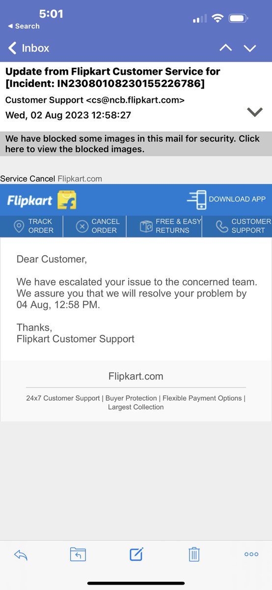 saanvi05's tweet photo. @flipkartsupport @Flipkart @FlipkartStories #FlipkartTeamIsBlind Here Is One More Complaint #IfAbleToSeeFlipkart https://t.co/QgVFuwrGyw