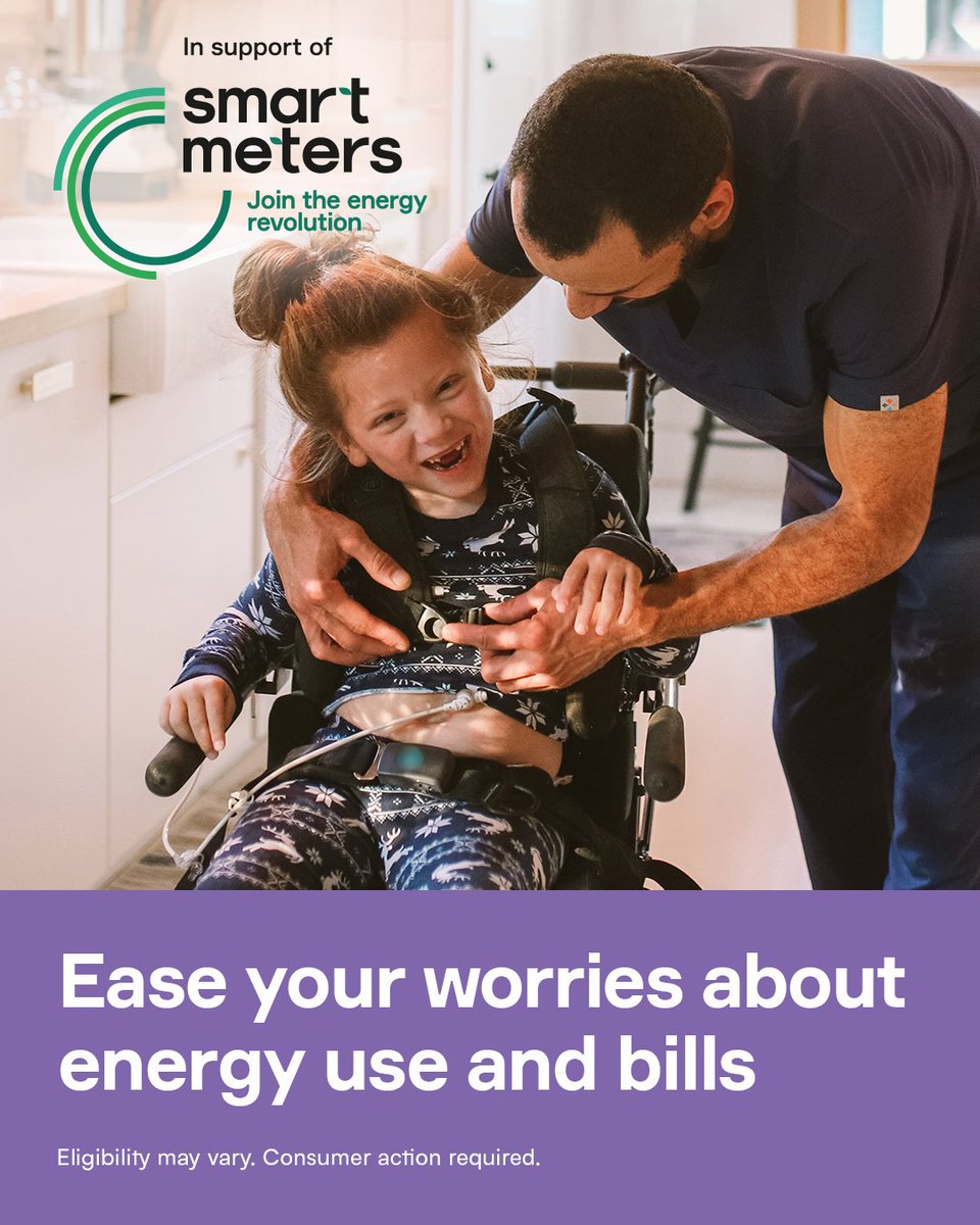 AD: Ease your worries on energy use and bills
See how much energy you use and how much you’re spending with a smart meter and in-home display. So no nasty surprises when the bill comes through for you, or the person you care for. Get a smart meter today: bit.ly/3lkIAS6
