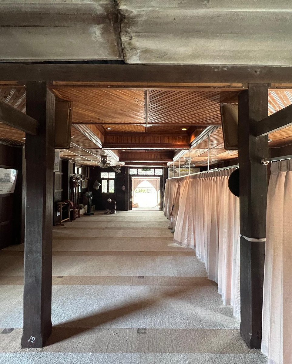 Alhamdhulillaah's tweet image. The 300 Years Mosque, Narathiwat, Thailand 🇹🇭