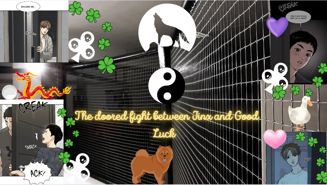 bebebisous33's tweet photo. #Jinx #Jinxmanhwa #징크스 #jinx_manhwa #Jinxchapter29 #KimDan #joojaekyung @_MinGwa The title for the next essay has been selected: "The doored fight 🚪between Jinx and Good luck 🍀". Yes, I got inspired again despite no new episode. It will be released before this weekend. https://t.co/ds22GMR1Bj