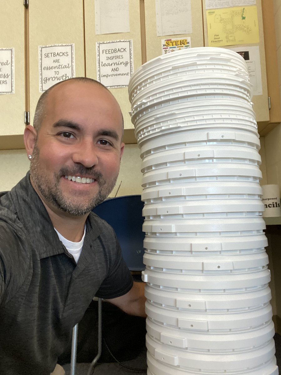 StemPasd's tweet photo. A heartfelt thank you goes out to #ASKFoods of Palmyra for their generous donation of 5 gallon buckets to use in our new third grade STEM course! We are so grateful for awesome community partners! 🪣 ❤️ @PalmyraSchools #STEMstronger https://t.co/jgtaNTBb9W