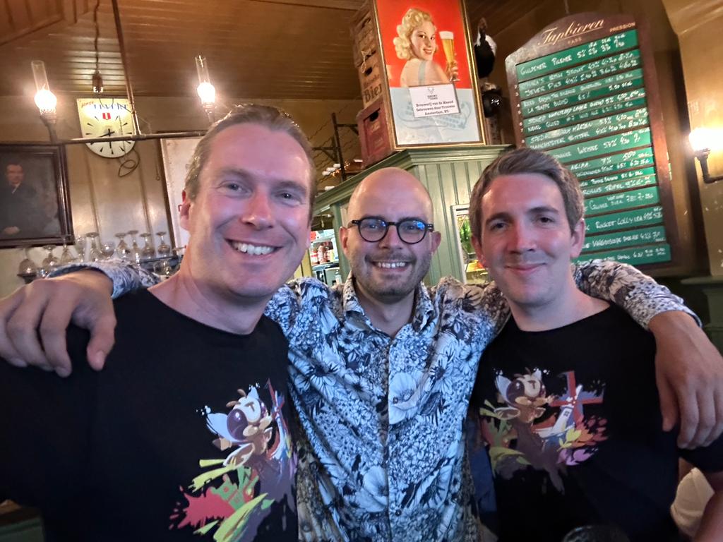 agnostipay's tweet photo. Great catching up - after we met at the @Interledger summit 22 - with @jorandirkgreef and team, during the @TigerBeetleDB and @duckdb meetup in Amsterdam yesterday! Excited about what’s coming next! 🎉🔥 #opensource #agnostipay #interledger https://t.co/yUyKqRUvvw