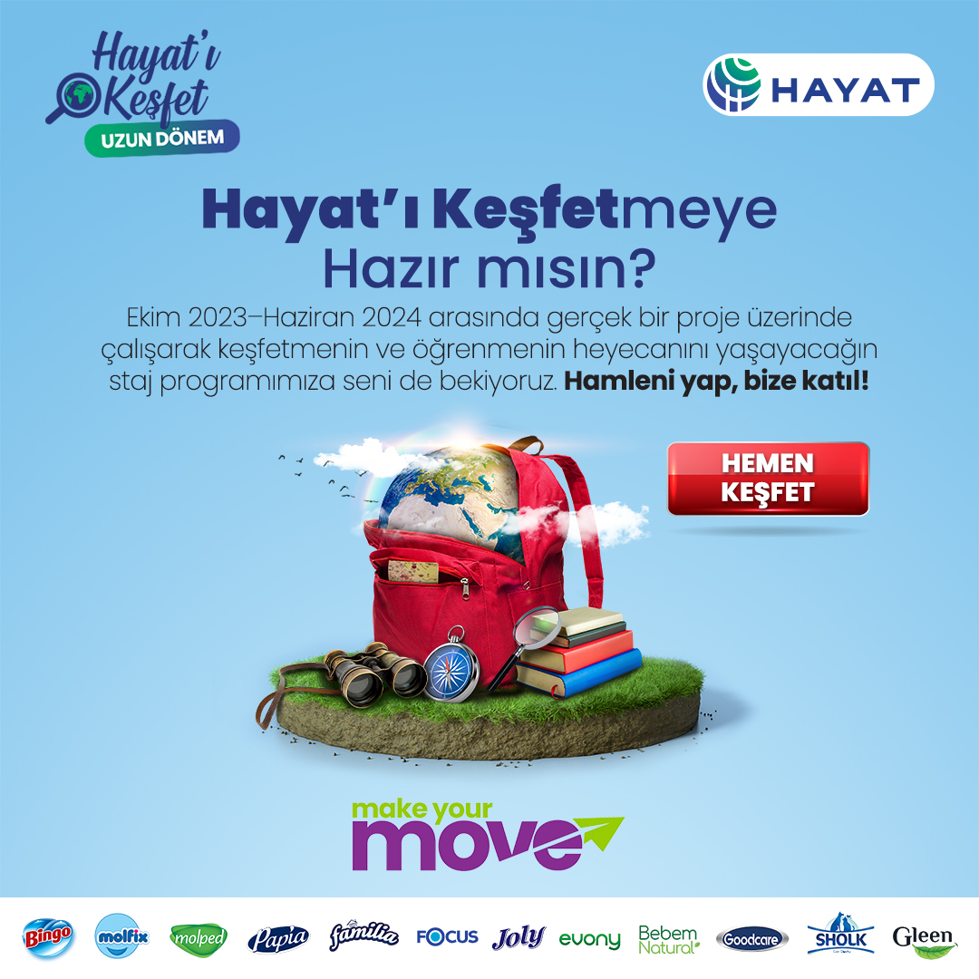 MTStaj's tweet photo. 🎯 Hayat’ı Keşfet Uzun Dönem Staj Programı başvuruları devam ediyor!

Hayat’ı Keşfet Uzun Dönem Staj Programı ile FMCG sektöründe kariyer fırsatını yakala!

Hemen buradaki linkten başvurunu yapabilirsin: https://t.co/RNwOgUoboC https://t.co/HoTvEKCE9P