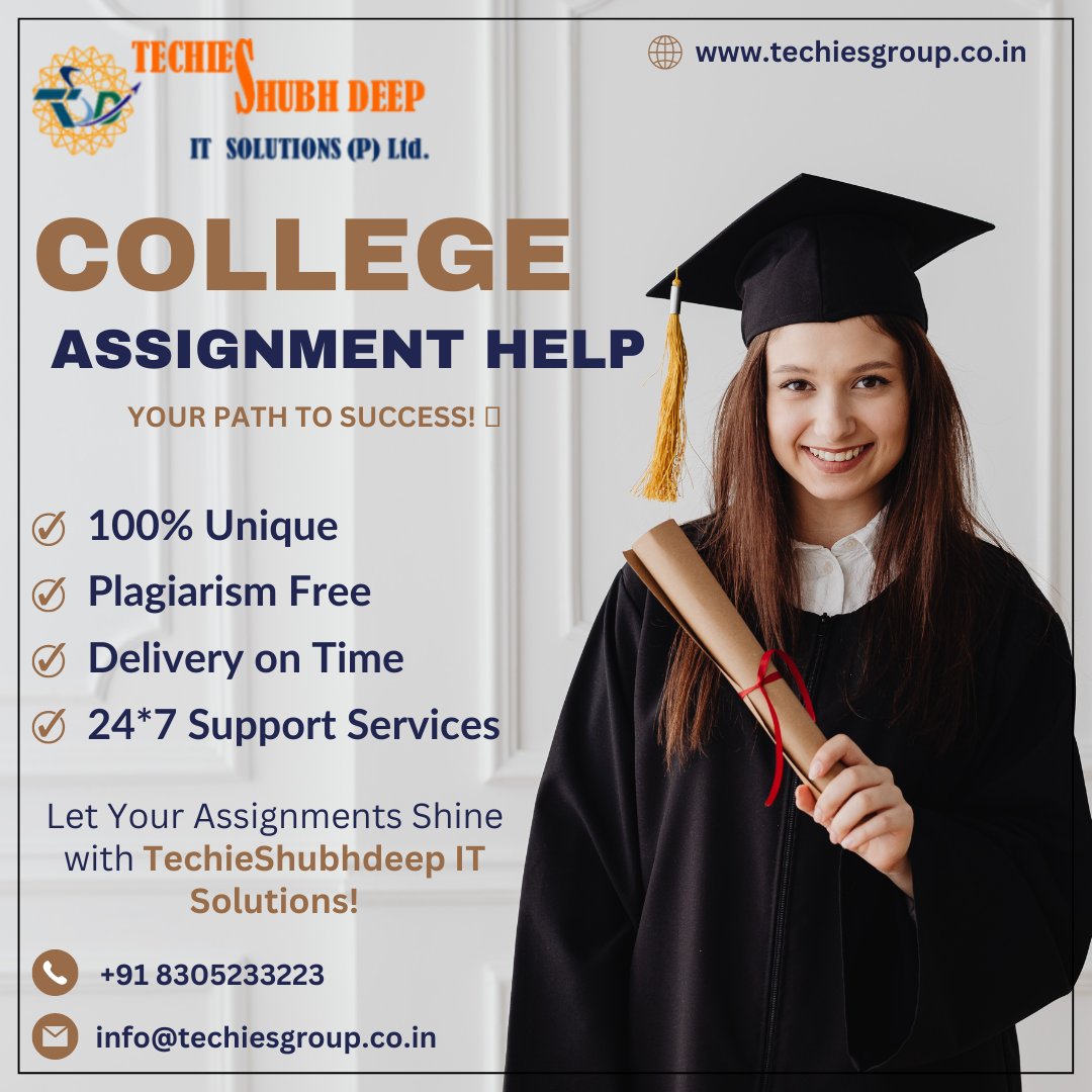 sneha_singh1012's tweet image. College Assignment Help
+91 8305233223 or +91 8770329822. info@techiesitsolutions.com  techiesgroup.co.in
#CollegeAssignmentHelp #TechieShubhdeepITSolutions #Cheetah