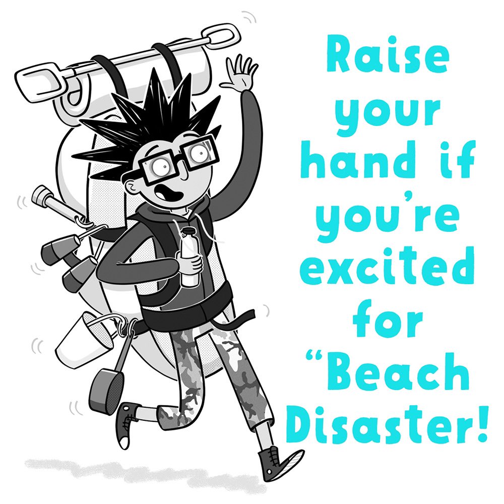 Me! Me! Beach Disaster! is out TOMORROW!!!!

<a href="/SerenaKPatel/">Serena Patel</a> <a href="/Usborne/">Usborne Publishing</a>