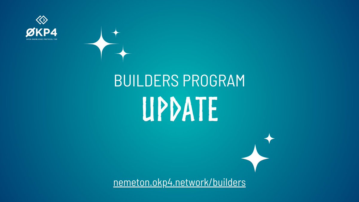axonexyz's tweet photo. 🔨🌐 Are you a developer with a passion for #blockchain and the #cosmos ecosystem? The #OKP4BuildersProgram is for you!

Launched on June 14, 2023, this program aims to introduce you to development on our blockchain. No limits. Everyone is welcome! 👩‍💻👨‍💻

Tasks await you, with many prizes to win: POAPs and $KNOW #tokens. 🎁💰

🔥 Start with "The first fire of Tlachtga" phase for gentle onboarding and get ready for the following #challenges!

🚀 Then dive into the Dagda phase to land even more $KNOW tokens.

💰 Hundreds of thousands of $KNOW are still up for grabs in the "Build a web interface to interact with the OKP4 blockchain" and "Open contribution, tweet a thread to explain the relevance of your OKP4 project" tasks.

➡️ https://t.co/mJezP5uE7H

⏰ Tick-tock, tick-tock... The Dagda phase ends on August 30! Don't waste any time and join us on this exciting adventure.

It's never too late to join the Builders Program! Join us now! 🚀