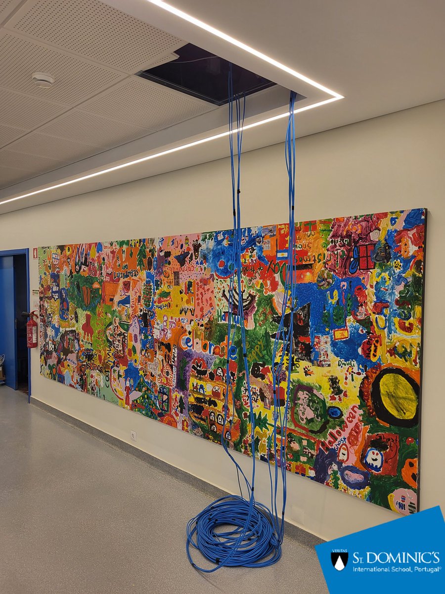 The school is currently undergoing renovation works, which include laying over 10km of new data cables, for improved internet connection.
In an increasing digital world, these types of updates are simply a necessity.
#stdominicspt #renovations #digitalworld