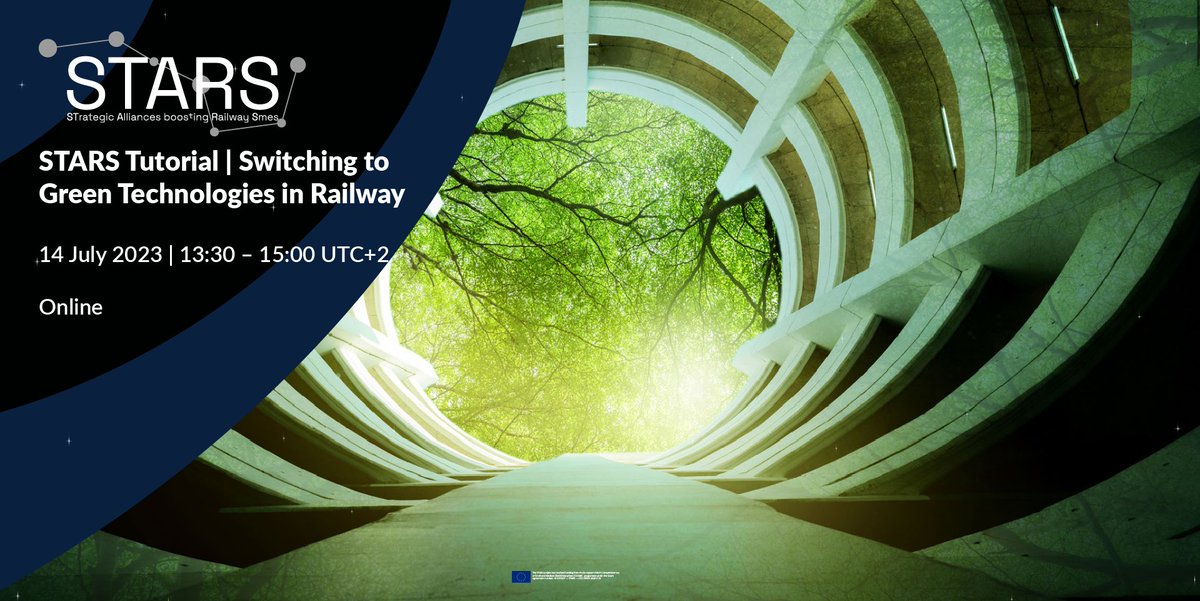 STARS project EU (@stars4rail) on Twitter photo Looking for ways to reduce energy consumption and emissions in the railway sector? Check our last <a href="/STARS4Rail/">STARS project EU</a> tutorial recording to unlock innovative ideas for a greener and more sustainable railway - don't miss out! 🌎 🚆🌱.
youtu.be/j8F_EYvI6Y4 Looking for ways to reduce energy consumption and emissions in the railway sector? Check our last <a href="/STARS4Rail/">STARS project EU</a> tutorial recording to unlock innovative ideas for a greener and more sustainable railway - don't miss out! 🌎 🚆🌱.
youtu.be/j8F_EYvI6Y4