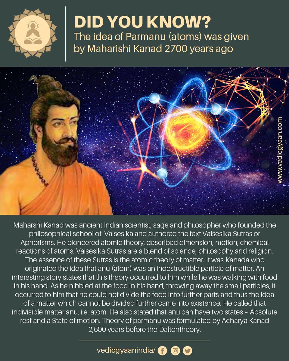 Part 3 Vaisheshika Sutra - The Vedic Atomic Theory Did you know that ...