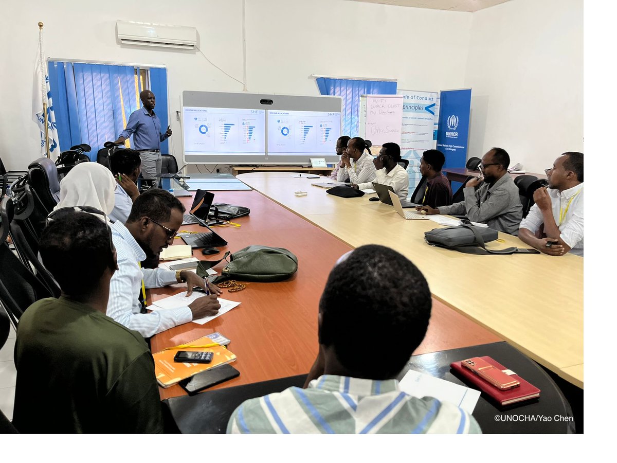 shf_somalia's tweet photo. 🚀 #HappeningNow: @SHF_Somalia is empowering our partners in Galkayo with critical training in program, finance, and communications!

Our teams travel across the country to build capacities, working hand in hand with partners to reach and support the most vulnerable people. 💪 https://t.co/AkOznEEbDZ