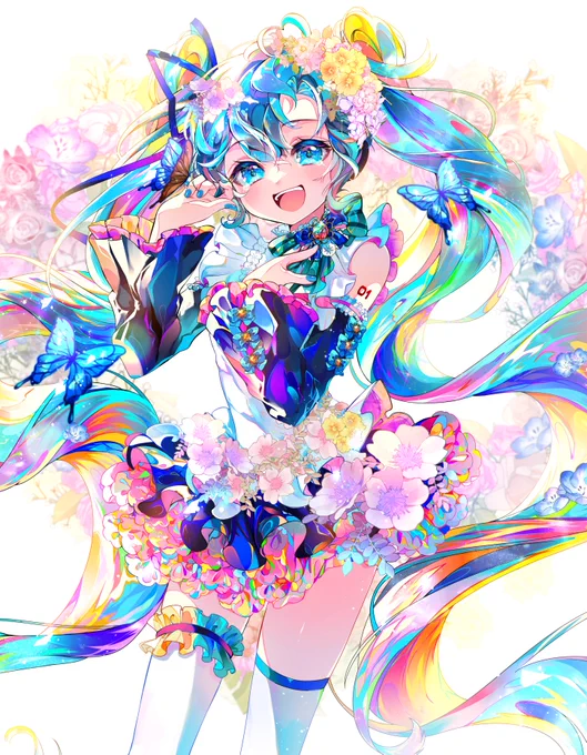 『 Flowered Opal 』 #初音ミク