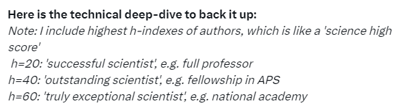 AlbertVilella's tweet photo. Well, this settles it: 'successful scientist', e.g. full professor, but not yet 'outstanding scientist'. Universities interested in giving me visiting professorships, please DM. https://t.co/AUKCjm8a4H