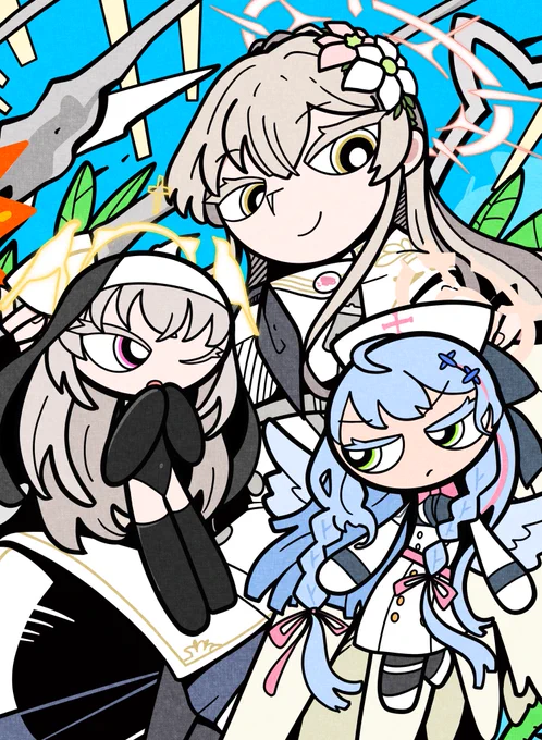 この3人すき #ブルアカ