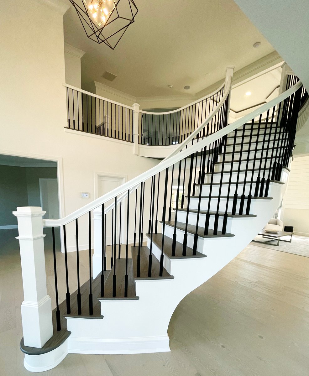 cheapstairparts's tweet image. Introducing Foundation Series iron balusters from House of Forgings, exclusively at cheapstairparts.com. Perfect for any staircase remodel - straight or curved. Give your home that modern edge. #StairMakeover #CheapStairParts #ExclusiveDesign cheapstairparts.com