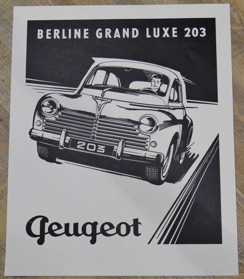 marieartcollec1's tweet photo. Peugeot 203 berline grand luxe #affiche #automobile #vintage #poster #voiture #véhicules #collection affiche imprimée en lithographie #peugeot #collectionner #ornements #style #art #lithographies #etsyshop #etsyseller https://t.co/O7KjGgV0hl
https://t.co/tWTblHvnEv via @Etsy https://t.co/1dpnhKFHw1