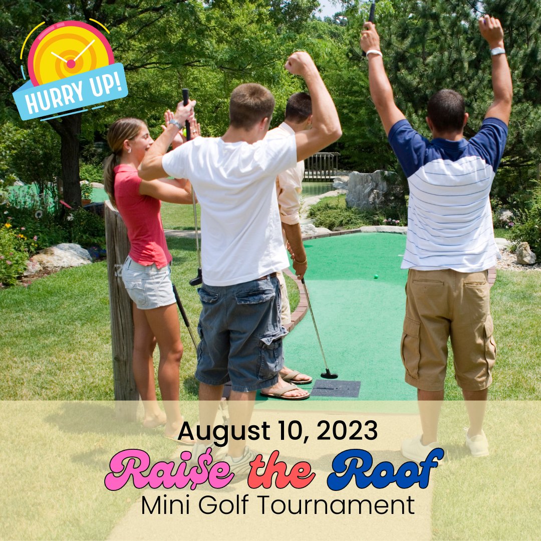 Love mini golf? Then join us to RaiSe the Roof at our Mini Golf Tournament on August 10th at Duffer’s Golf Centre, #Barrie. The funds will be used to restore the roof and sidings of Utopia’s Gristmill. 
eventbrite.ca/e/raie-the-roo…
#essatownship
#NottawasagaCA
#DuffersGolfCentre