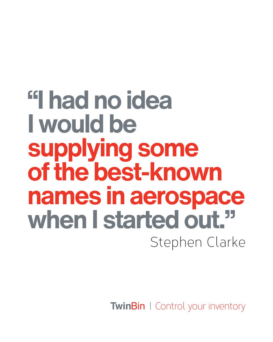 We'd just like to express our appreciation for how far we've come over the years. We could've never expected to flourish from creating pick-n-mix scoop containers for nuts ➡️ unique two-bin stock control solutions for some of the best-known aerospace names in the world.
