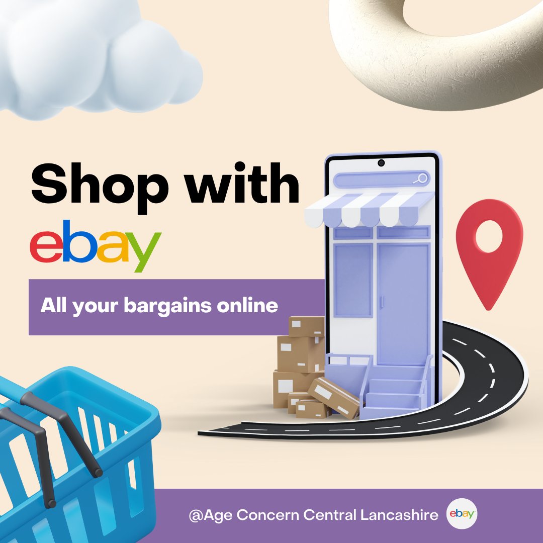Did you know you can shopp all your favourite discounted charity bargains online via our eBay shop?!