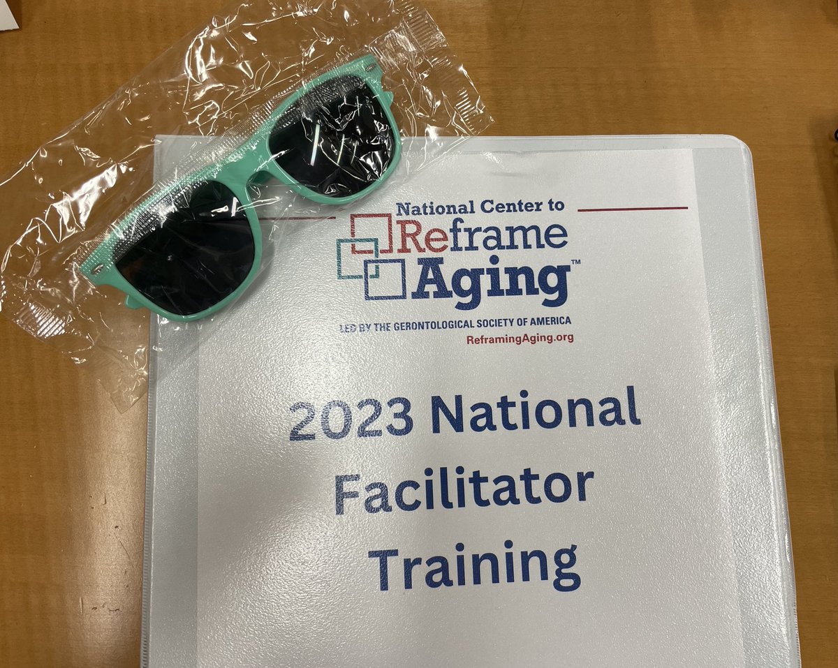 Tle723Theresa's tweet image. Day 2 national facilitator training #reframeaging