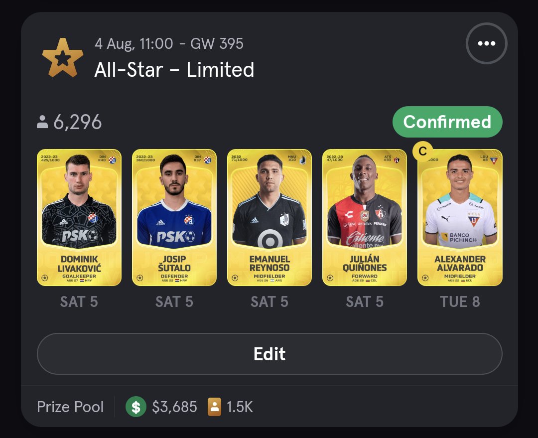 SorareMonkey's tweet photo. With us recording the first episode in a bit, I thought doing the next limited giveaway around that would be good. 

The winner this time will win my limited rewards from GW395 & GW396. With more leagues back we should be able to enter every limited division... 👀 Some pretty solid teams I'm playing around with currently. 

The winner will be drawn on Friday, after lock. 

To be in with a chance you need to do the following... 

➡️ Follow me! @SorareMonkey 
➡️ Follow my co-host @LagdonFF 
➡️ Like the tweet below (the pod announcement one!)
➡️ Retweet (or Repost 🙄) the tweet below (the pod announcement one!) 

Simple as that. 🙌