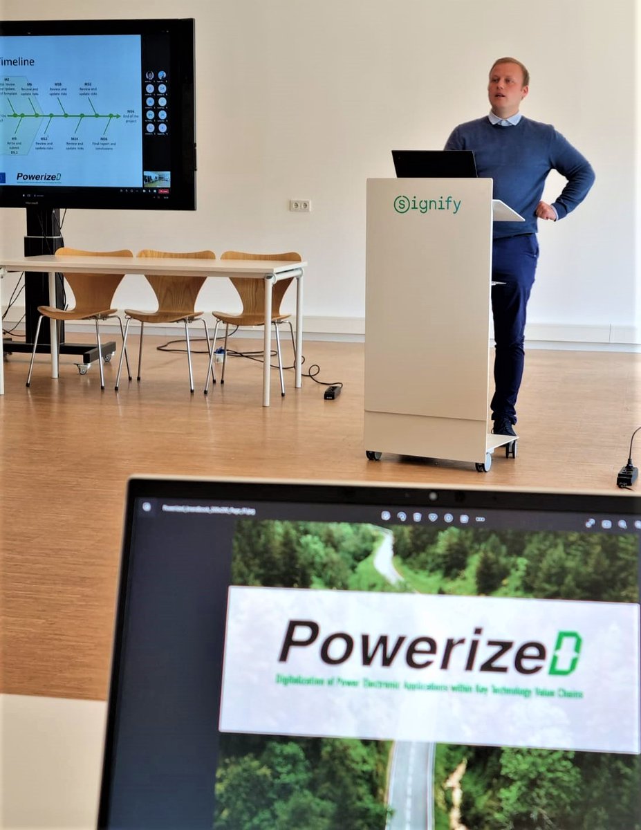 edi_riga's tweet photo. šEDI direktora vietnieks attÄ«stÄ«bas jautÄjumos & vadoÅ”ais pÄtnieks Dr. Kaspars Ozols piedalÄs projekta āJaudas elektronikas pielietojumu digitalizÄcija svarÄ«gÄkajÄs tehnoloÄ£iju vÄrtÄ«bu Ä·ÄdÄs (PowerizeD)ā sanÄksmÄ EindhovenÄ:
https://t.co/0qe6rbd8Dt
#EDI #EDIScience #PowerizeD https://t.co/nne4uN8dB2