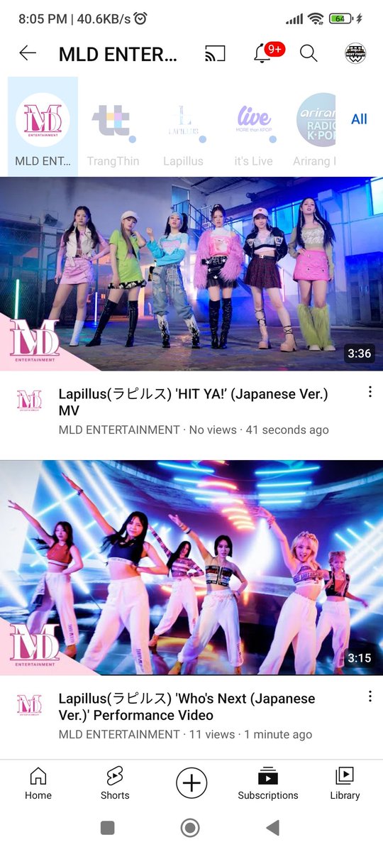 EBryanMonterozo's tweet photo. ATTENTION LAPIS! 🚨🚨🚨
Who's Next PV Japanese Ver. & Hit Yah! Japanese Ver. MV are now posted! Visit the MLD ENT youtube channel!!
#Lapillus #Kpop #WhosNext #Hityah #Lapis #ラピルス https://t.co/0IzRSW0CVD