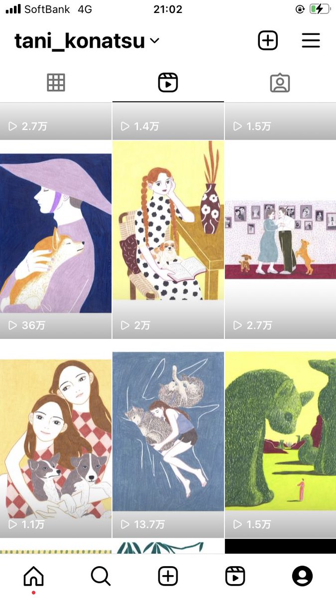 私は描く枚数が多い上に個展ごとに画材を変えたりして毎回雰囲気が違います。絵をまとめて遡りたい方はInstagramがおすすめです✊リールにメイキングも載せてます✊よろしくね✊💘💘💘