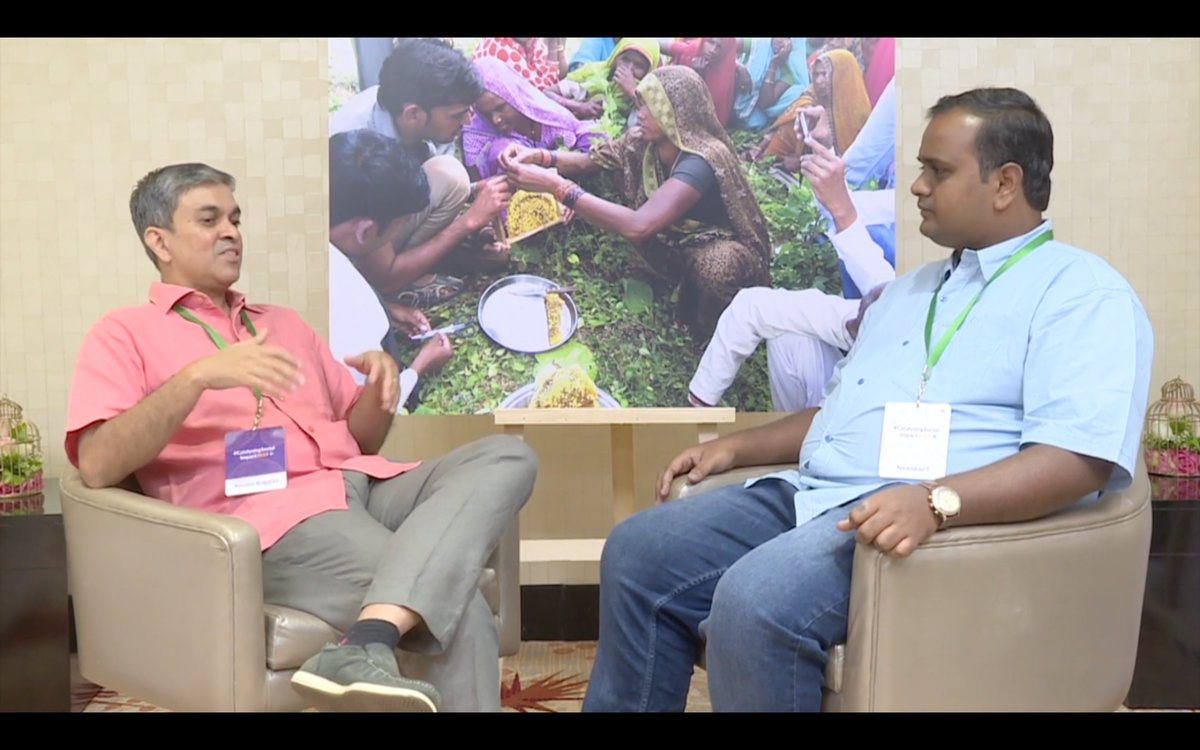TheSwastiCafe's tweet photo. Looking for some inspiration to start the week on the right note? Look no further as we have just the chat for you! 

Narendran T, of @SwastiHC, talks to Royston Braganza, of #GrameenCapital, about impact financing.

Head to our YouTube channel to watch: https://t.co/bCSN0N2Rig https://t.co/ZMGfM3KvCJ