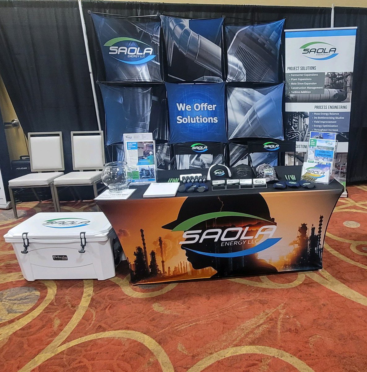 SaolaEnergy's tweet photo. We're at the Maintenance Manager Meeting in Sioux City, NE. We are looking forward to catching up with industry partners this week.

#ethanol #TeamM3 https://t.co/K1V7x8PgbC