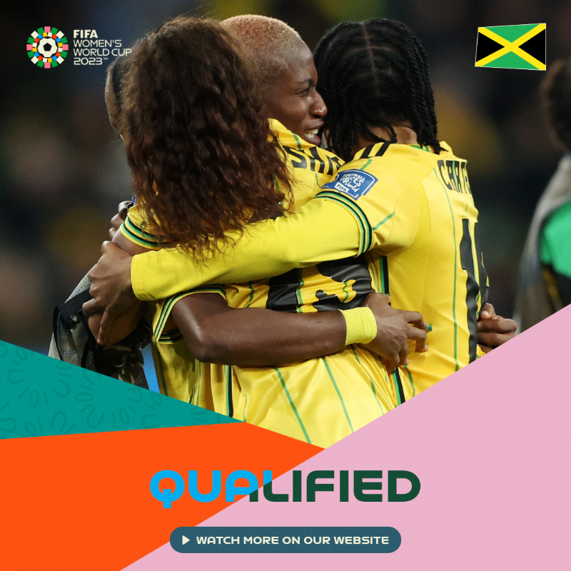 FIFAWWC's tweet photo. Likkle But Tallawah 🙌

The Reggae Girlz are heading to their first #FIFAWWC Knockout stages! 🇯🇲