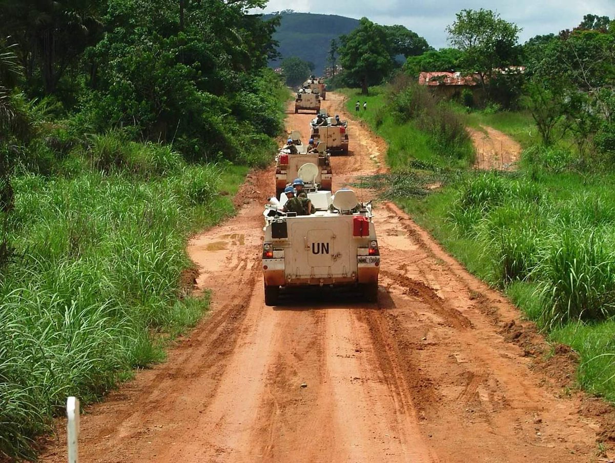 TransportCorps's tweet image. Some photos of @TransportCorps in Liberia 2004. Overseas operations require logistical support and maintenance at every level. Our highly professional and skilled personnel are intrinsic to military activity at home and in overseas environments. Bullets don’t fly without supply.