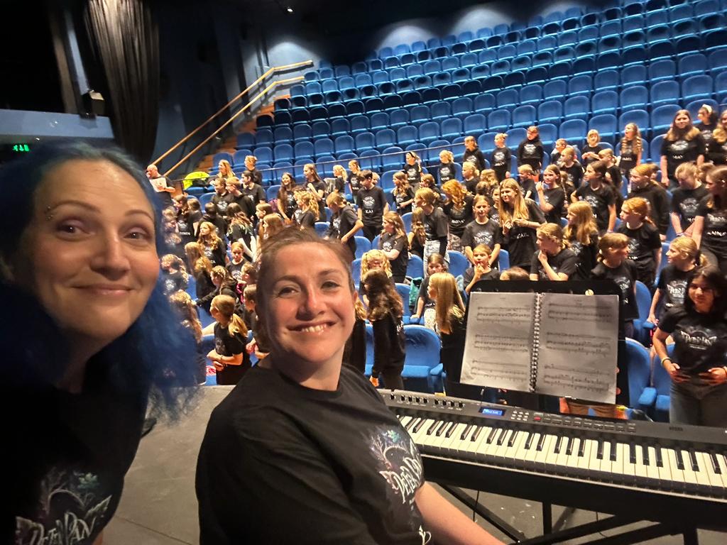 Macrobert's tweet photo. We 💕 having @RCTdunblane at #Macrobert. The sound of happy children just makes our hearts soar 🥰

#PeterPan opens this Friday and Saturday and there is limited availablity for all three shows.

Book SOON or you could be disappointed when it all SELLS-OUT. https://t.co/7LhWCflzFA