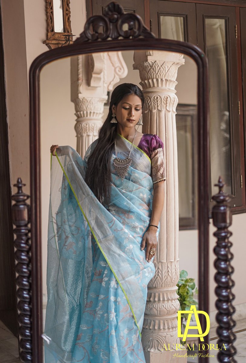 AurumDoria's tweet photo. The contrasting colors add vibrancy and create a captivating look.
A true masterpiece by our weavers at https://t.co/9d3qcTyVpf
For bookings & orders 📲+91 9214893867
#zarikota #zarikotasarees #handloom #handloomcollection #Kotakarigari #handwovensaree #heritagesaree https://t.co/t1vCdY0qBG