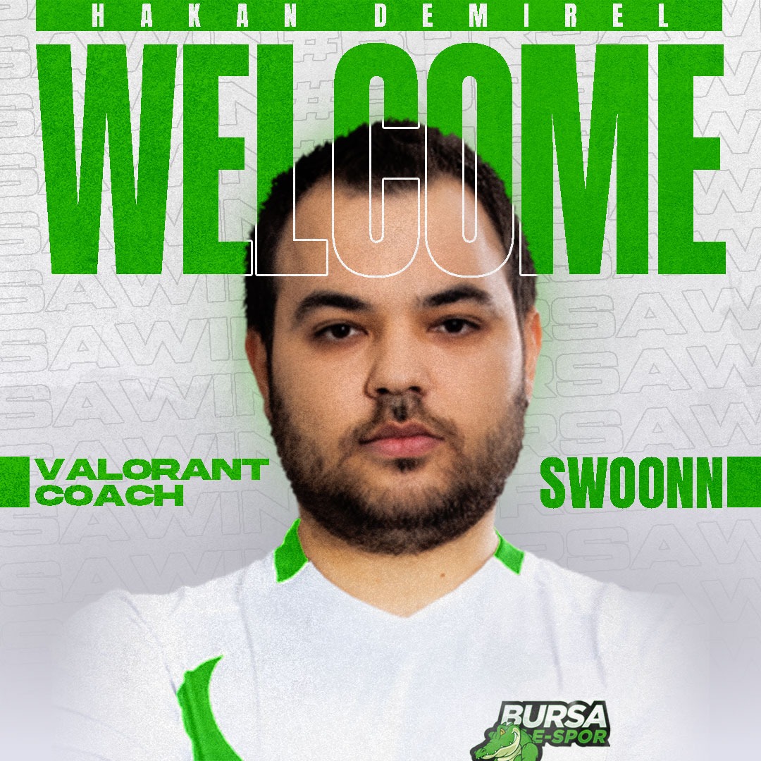BESespor's tweet photo. VALORANT koç ekibimize katılan Hakan “Swoonn” Demirel'e hoş geldin diyoruz! 💚
ESA Chaos Elemelerine Hazırız!
#BESWIN | VALORANT https://t.co/UKhOuDcmmH