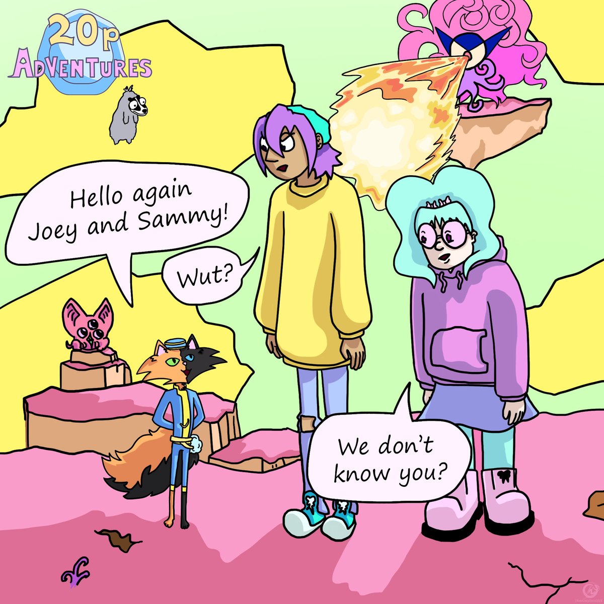 GreedyOuroKLD's tweet photo. 20p Adventures, 20p Shorts ep2.
-
Read thread!
-
#ComicArt #art #comic #digitalpainting #artist #comicartist #orignalcomic #funnycomics #nonbinary #funny #humour #oc #scifi #queerartist #neurodivergentartist #queer #downssyndromecharacter #autisticcharacter #audhdcharacter #cat https://t.co/iSpYpS8Ucg