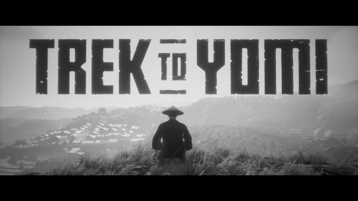Gamedesigndiary's tweet photo. I really enjoyed this beautifully crafted Akira Kurosawa styled samurai tale. Satisfying combat &amp; a character driven story about honour, love &amp; revenge. Well worth a play.   #TrekToYomi https://t.co/CQ4jSzvpMb