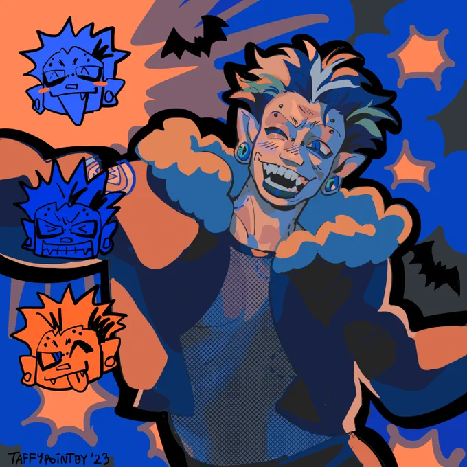 will be posting revenges i did for artfight now since they turned out good :)  for B33tlez !!!