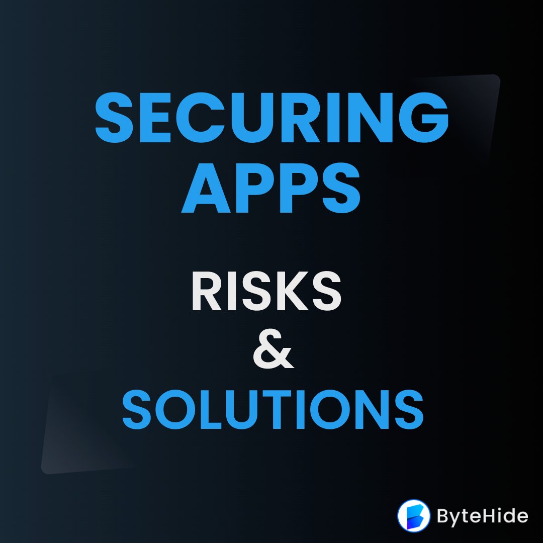 byte_hide's tweet image. 1/5 🧵: Ever wonder how safe your applications really are against endless cyber attacks? 🎯 Today, let&apos;s discuss common hacking methods plaguing the app world &amp;amp; explore effective strategies to safeguard your applications! Ready to learn? 🚀 #AppSecurity #Cybersecurity #DevLife