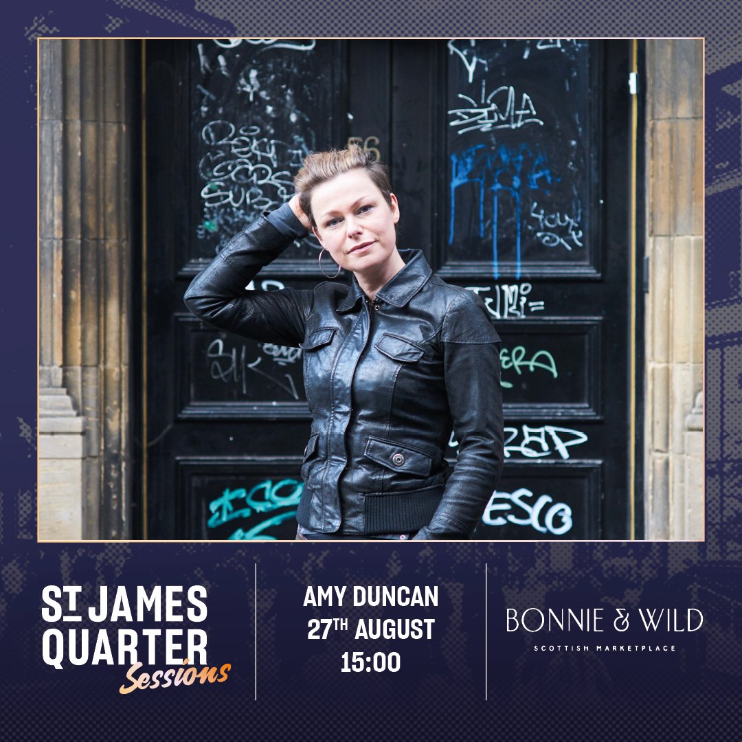 Tickets for this are free, you just have to book via the St James Quarter App - stjamesquarter.com/event/st-james….  Looks like it will be a lovely space with good sound. Hope to see you there ❤️ #edfringe